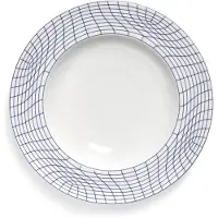 Serax Ann Van Hoey Nido diep bord D28cm blauw /wit