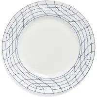 Serax Ann Van Hoey Nido plat bord D29cm blauw /wit