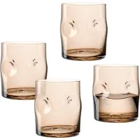 Leonardo Waterglas Vesuvio Bruin 300 ml (Set van 4)
