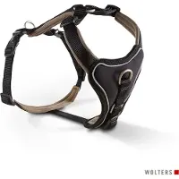 Wolters Halsband tuig comfort zwart/bruin 4
