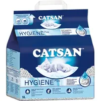 Catsan Kattenbakvulling Hygiene Plus, klontervrij, 9 l
