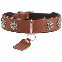 Hunter Hondenhalsband München Cognac Maat 37