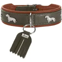 Hunter Teckel Halsband München Groen Maat 42