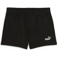 Puma Sportbroek 'ESS No. 1' zwart / wit