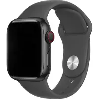 Devia Sport Apple Watch bandje zwart - Geschikt voor Apple Watch 7 / 8 series (45mm)