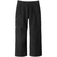 Patagonia - Skibroeken - M's Insulated Powder Town Pants - Reg Black voor Unisex van Gerecycled Polyester - Maat L - Zwart