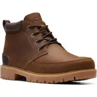 Clarks Rossdale Mid Wijdte G Veterschoenen | Maat 6.5 Heren Bruin