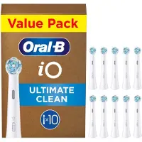 Oral-B iO Ultimate Clean White opzetborstels - 10 stuks