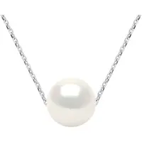 Diadema Zoetwater parelsnoer 8-9mm White Round Chain Convict 925