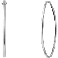 Diadema Creolen Diameter 65 mm Zilver 925 - Schoonheid 6