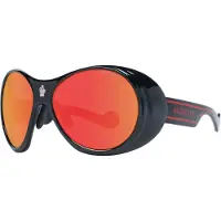Moncler ML0148 01C 64 Black Sunglasses