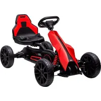 EStore Trap Skelter Kunststof, Metaal 100L x 58B x 58,5H cm Rood