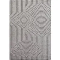 Elle Decoration Japandi Vloerkleed - Grijs 80 x 150 cm