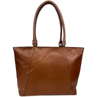 Dstrct Alba Chique Laptop Workingbag 15.6" cognac schoudertas heren