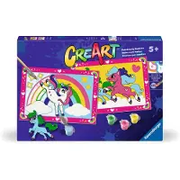 Ravensburger CreArt Junior - Fairytale Ponies - Schilderen op Nummer