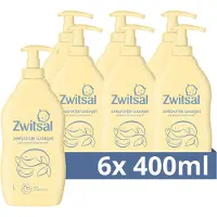 Zwitsal 6x Zeepvrije Wasgel 400 Ml