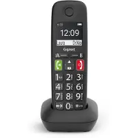 Gigaset E290R HX - grote toetsen - zwart