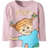 Name it Shirt lichtblauw / goud / grasgroen / sering