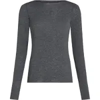 Hunkemoller Shirt ' Boatneck Cashmere' grijs