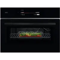 AEG 9000 ProAssist - Heteluchtoven met microgolfovenfunctie Zwart TK9NK921B