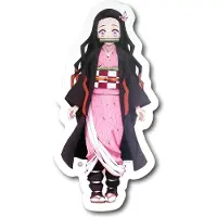 Teknofun Nezuko lamp uit de Kimetsu No Yaiba-serie, 40 cm, roze. Kleur: roze. Maat: one size