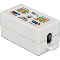 DeLOCK Premium verbindingsbox voor U/UTP CAT6 netwerkkabel - toolless / wit