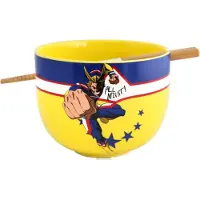 Just Funky Ramen Bowl with Chopsticks All Might 414 ml