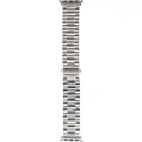 Hama 00137079 Smart Wearable Accessoire Band (Metaal, Smartwatch), Horlogebandjes, Zilver