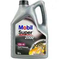 Mobil Motorolie 10W40 SUPER 2000 5L
