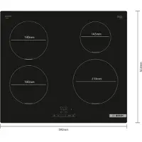 Bosch PIE611BB5E - Serie 4 PowerBoost