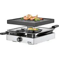 Spring Raclette4 KLASSIEK, Gourmetstel, Zilver