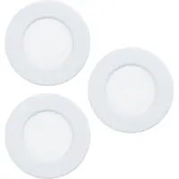 Eglo connect.z Fueva 6-Z Smart Inbouwspot - Badkamer/Buiten - LED - Ø 8.8 cm - Wit - Instelbaar RGB & wit licht - Dimbaar - Zigbee