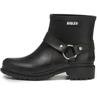 Aigle Regenlaarzen 'Macadames' zwart / wit