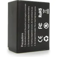 Easypix GoXtreme oplaadbare batterij f. VX6430 Lithium-Ion (Batterij), Stroomvoorziening voor de camera, Zwart