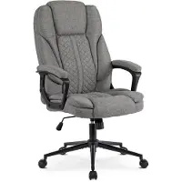 Mebel Elite Phonix - Bureaustoel - Grijs - Draaibaar - Kantelbaar