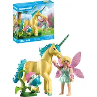 Playmobil Magie Unicorn - Verzamelobject: Zonnebloem met Fee - 2 - - OneSize - Speelgoedfiguren