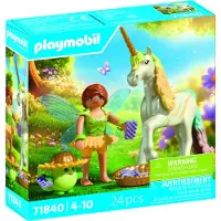 Playmobil Magische Eenhoorns - Verzamelobject: Regenboogbloem me - - OneSize - Speelgoedfiguren