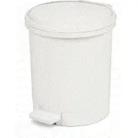 V-Part Pedaalemmer - 12 liter - Wit - Kunststof