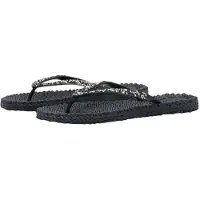 Ilse jacobsen Teenslipper 'CHEERFUL 03G' donkerblauw / zilver