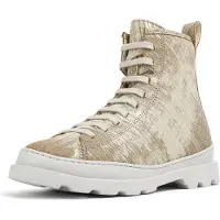 Camper Veterlaarsjes 'Brutus' beige / wit