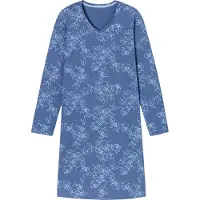 Schiesser Nachthemd ' Nightwear Serie ' aqua