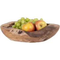 You do it Fruitschaal Rio | hout bruin 30x30x10 cm schalen & plateaus | NADUVI