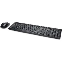 Kensington Pro Fit Low-Profile Desktop Set - Keyboard and mouse set - Zwart