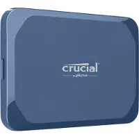 Crucial X10 draagbare SSD 1TB blauw Externe solid-state schijf, USB 3.2 Gen 2x2