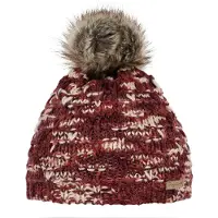 ROADSIGN australia Roadsign - muts - muts dames winter - beany - met pompon -bruin, creme