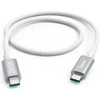Hama , complete kabel, 1,5 meter, USB-C, USB-C, USB 3.2 Gen 1 (3.1 Gen 1), 5 Gbit/s, wit