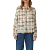 s.Oliver Blouse crème / oranje / zwart