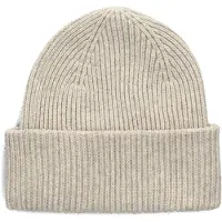 Profuomo Heren Mutsen Beanie Wool - Beige - Maat ONESIZE