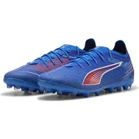 Puma Ultra 6 Pro MG Untamed - Blauw/Wit/Gloeiend rood