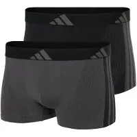 Adidas Boxershorts ' Active Micro Stretch ' donkergrijs / zwart